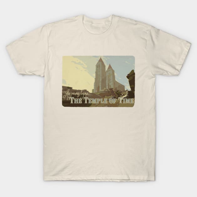 Temple of Time T-Shirt by budgebuttons